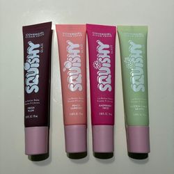 Covergirl Clean Fresh Squishy Glaze™ Lip Butter Balm, 0.50 fl oz ea. 4 PACK!!