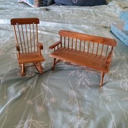 Shackman Bench And Rocker