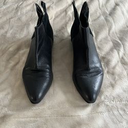 Nine West Black Ankle Boots Size 9