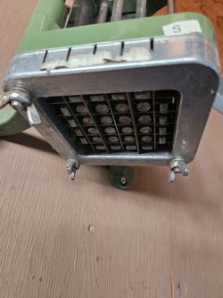 Vintage Commercial French Fry Cutter