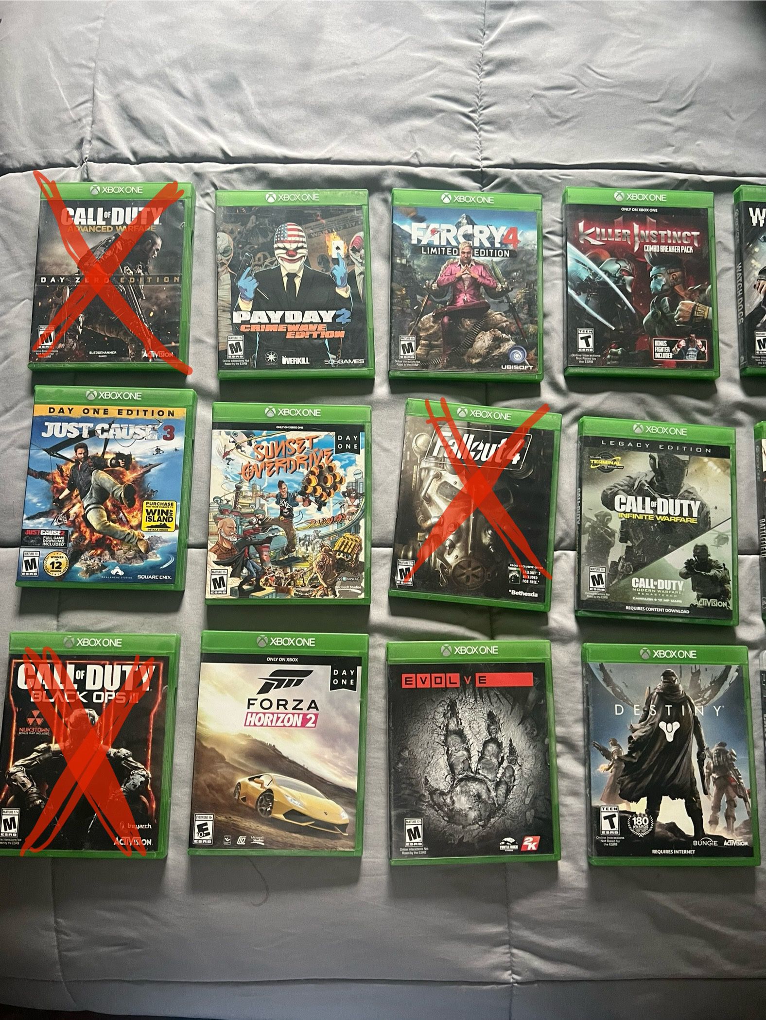 XBOX ONE / PS3 Games (WHOLE LOT $25). PICK UP. 