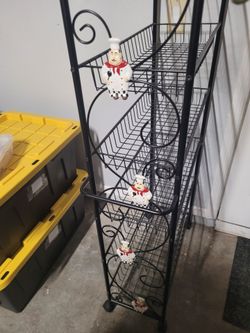 Chef rolling cart