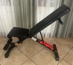 New workout bench still in the box
