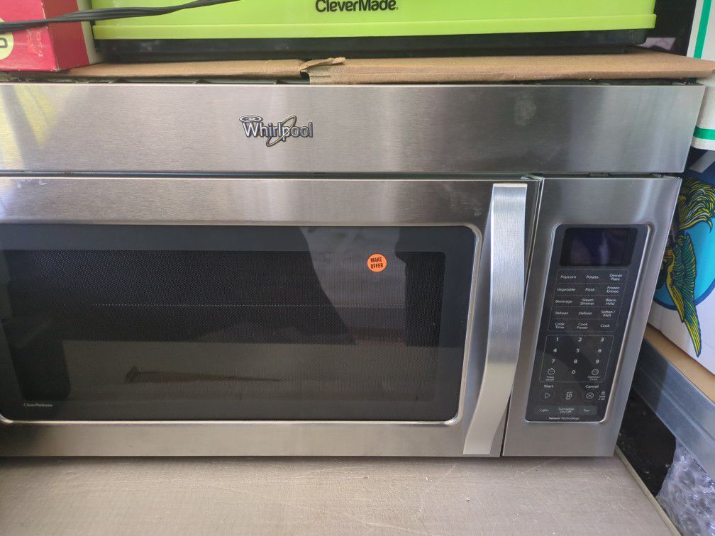 Whirlpool Stainless Steel Microwave Oven