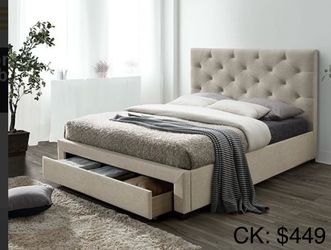 Cal king bed frame