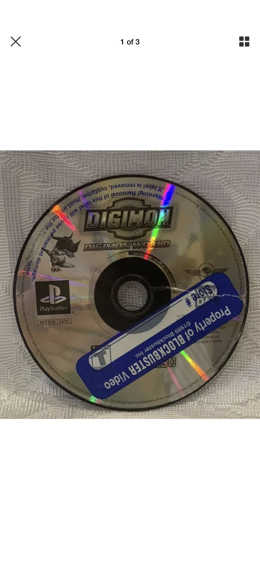 Digimon World PS1