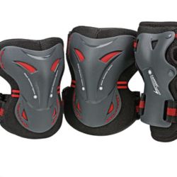 Kids Youth Knee Elbow Wrist Pads Protective Gear 