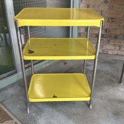 Mid Century Modern /Vintage Cosco Utility Cart