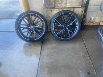 staggered 20 inch rims