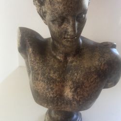 Composit  Material Statue 13” Tall ,  Not Bronze .