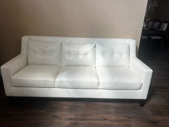 Free white couch
