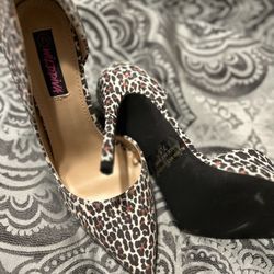 Leopard Heels