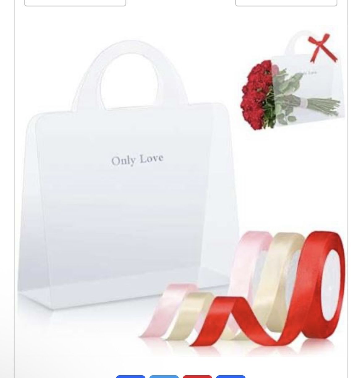 100 Flower Sleeves And 48 Flower Bags