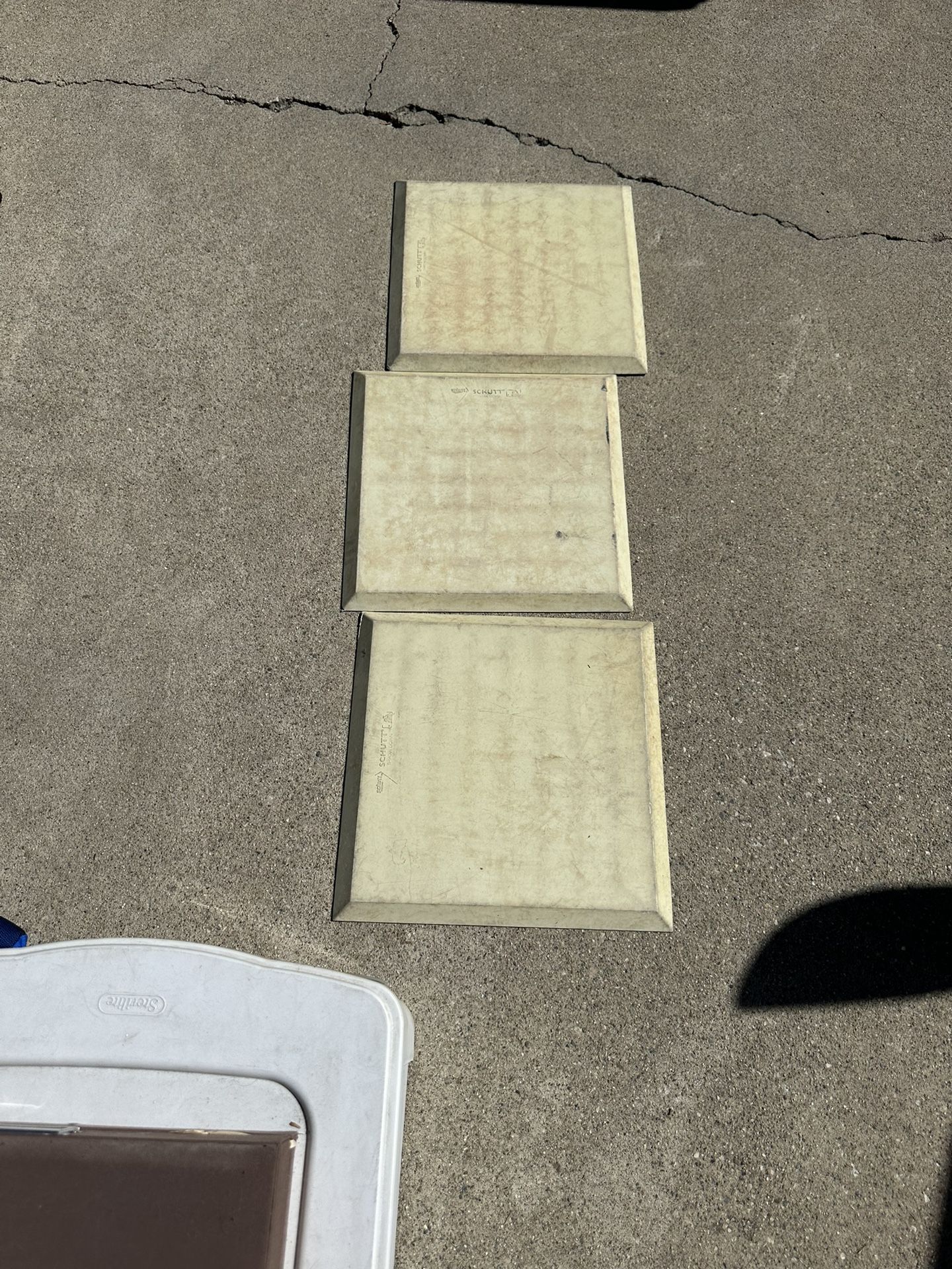 Schutt Baseball Bases Set Of 3 