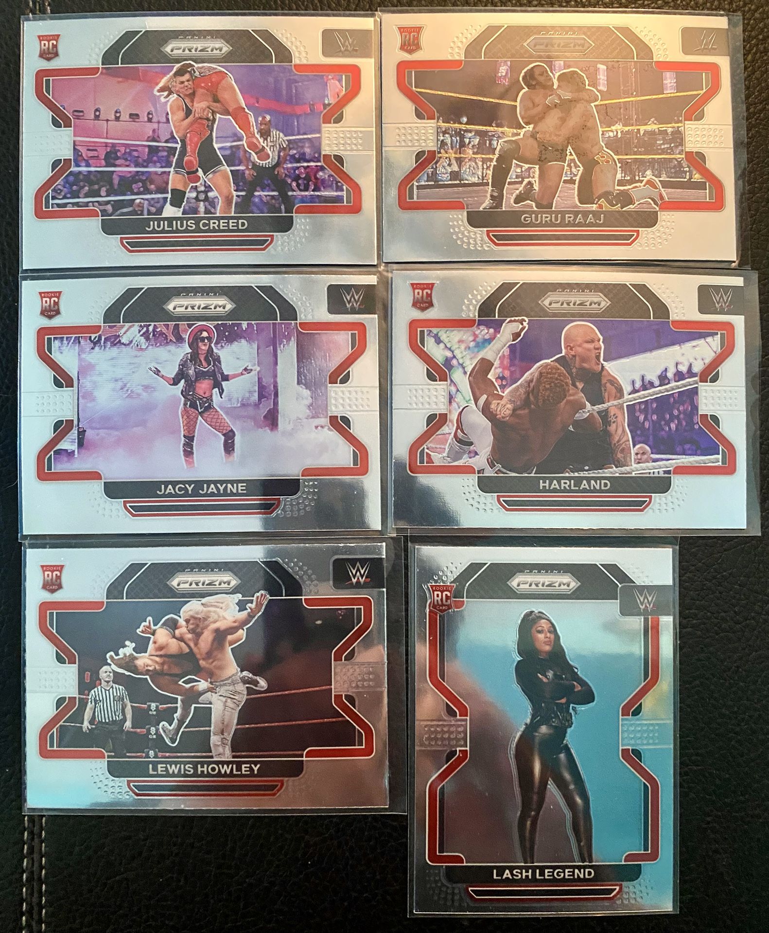 WWE 2022 Panini Prizm 6 Card Rookie LOT!