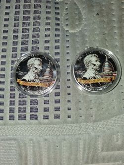 End of an Era Lincoln Commemorative Coins Set of 2