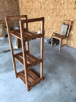 Bookshelf laundry rack decoration
