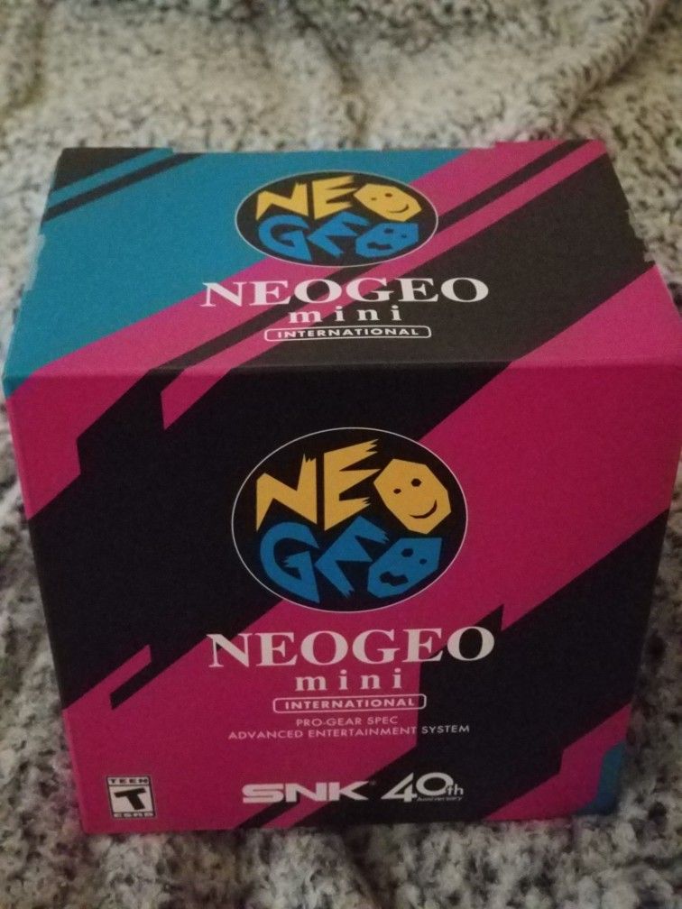 Neo Geo Mini International Brand New Sealed