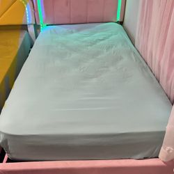 Cama Twin Con Colchón Incluido 