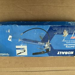 NEW - Kobalt Dual Grip Grease Gun