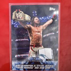 WWE/F TRADING CARDS