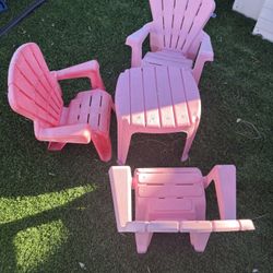 Little Tikes Chairs & Table