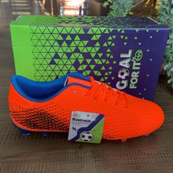 Goal For It By HW Outdoor Comfortable Soccer Shoes Size 9