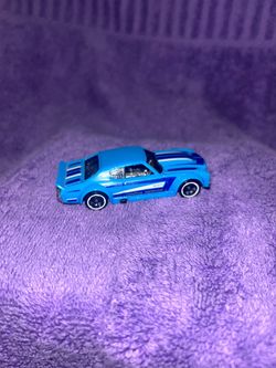 Hot Wheels Blue Die-Cast Toy Car