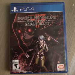 Sword Art Online Bullet Ps4