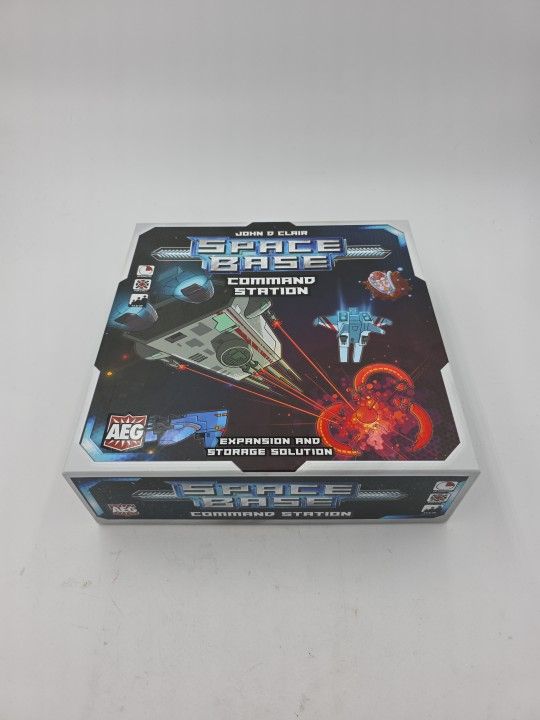 AEG: John D Clair SPACE BASE Intergalactic Dice BOARD GAME 2-5 Players