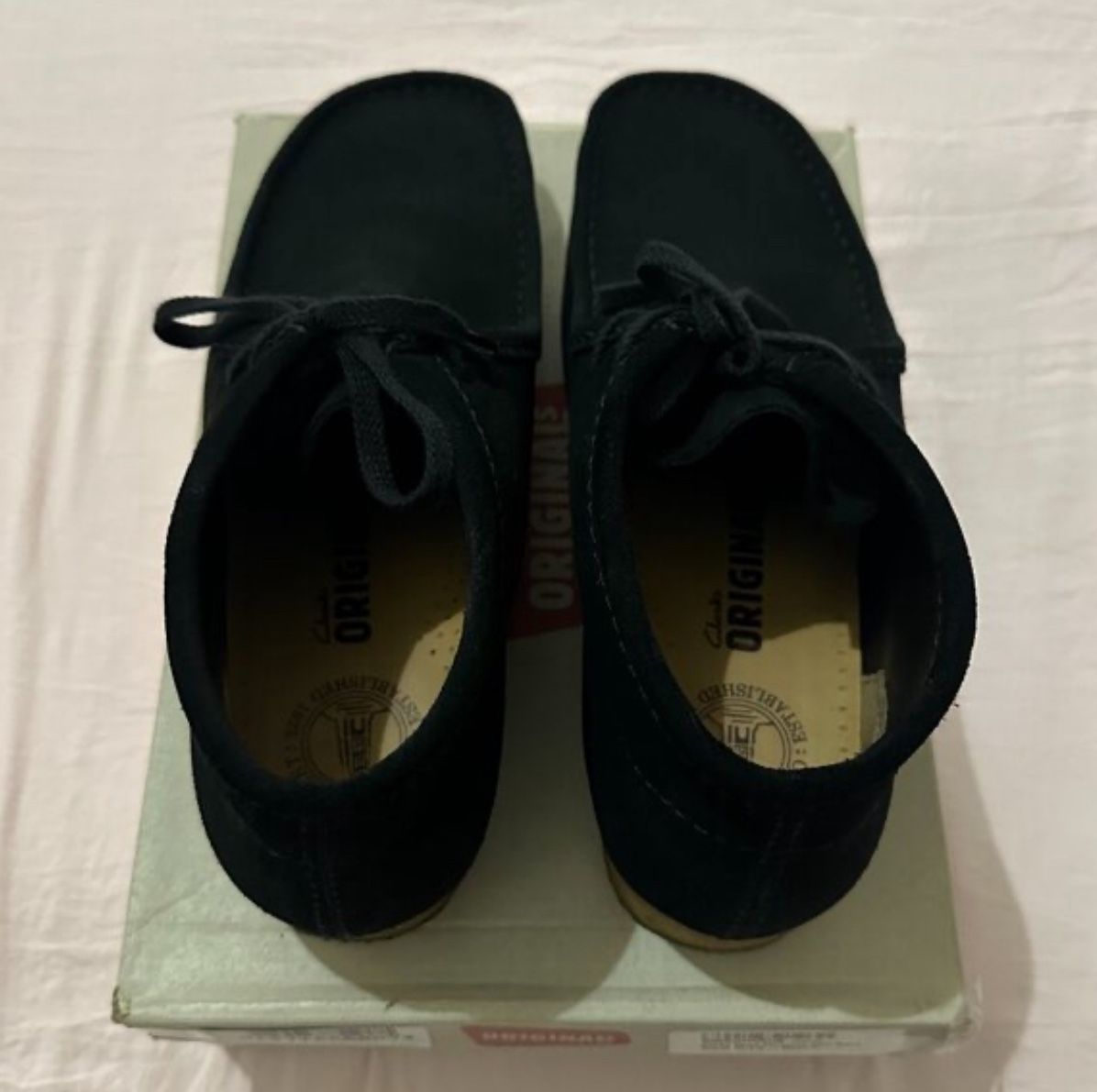 Clarks Original Wallabees Moccasin Chukka Boots Men Size 10.5 M display picture 3