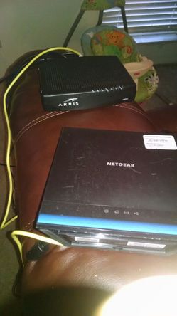 Router and modem