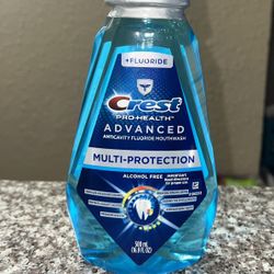 Crest Pro-health 500mL +Fluoride Mouthwash 