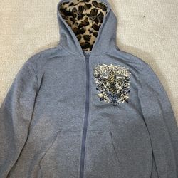 Y2k Inspired Zip-up Hoodie