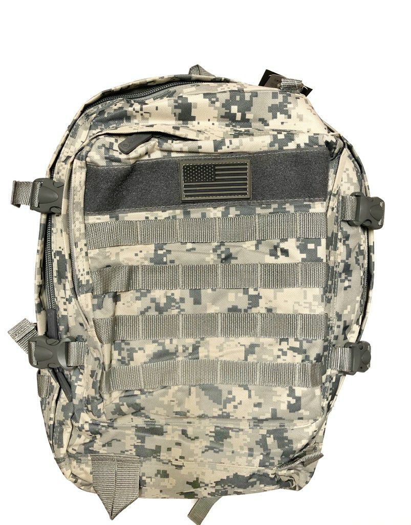 Brand NEW! Large Tactical Molle Backpack For Everyday Use/Work/Traveling/Hiking/Biking/Camping/Hunting/Fishing/Outdoors/Sports/Gym