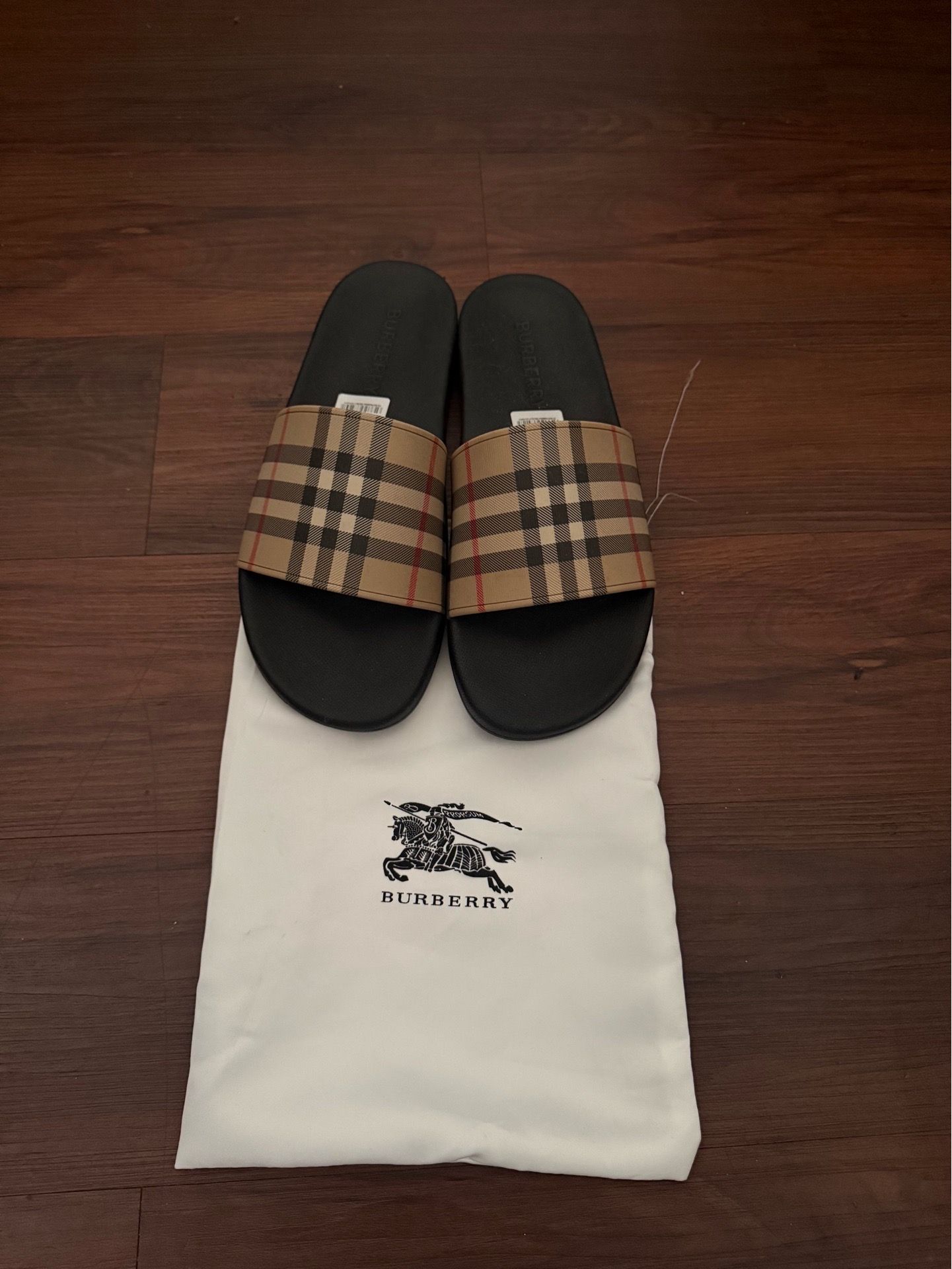 Burberry slides