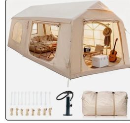 Inflatable tent