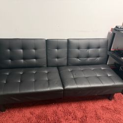 Black Small Couch 