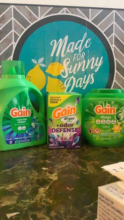 Gain Laundry Bundle – Detergent, Flings & Dryer Sheets price is firm