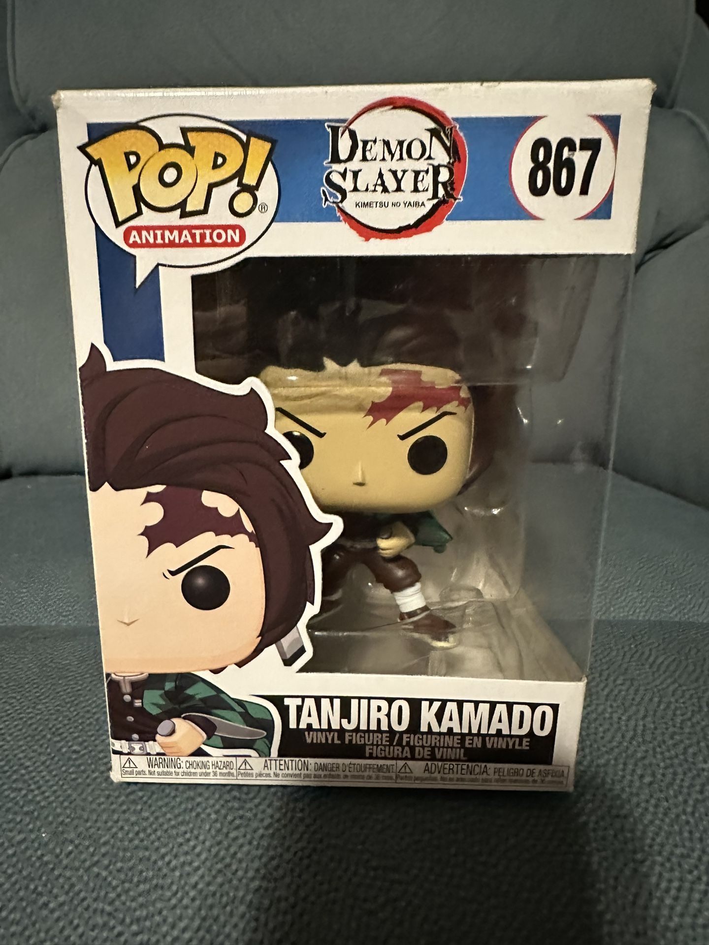 Funko Pop! Vinyl: Demon Slayer: Kimetsu no Yaiba - Tanjiro Kamado #867