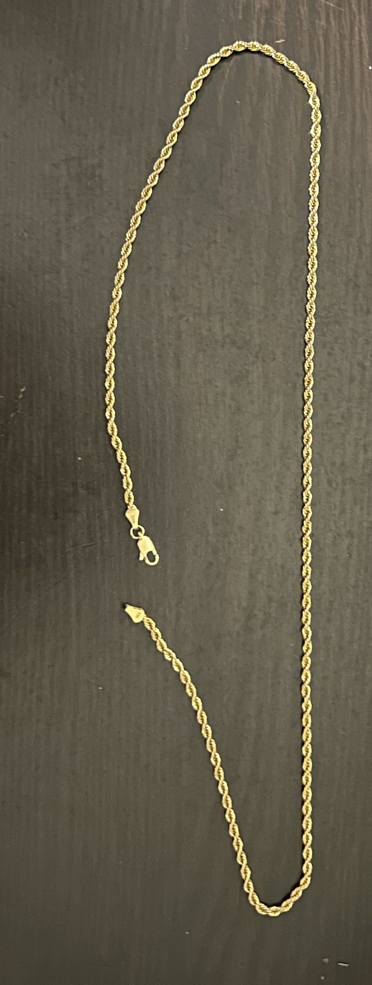 gold rope chain