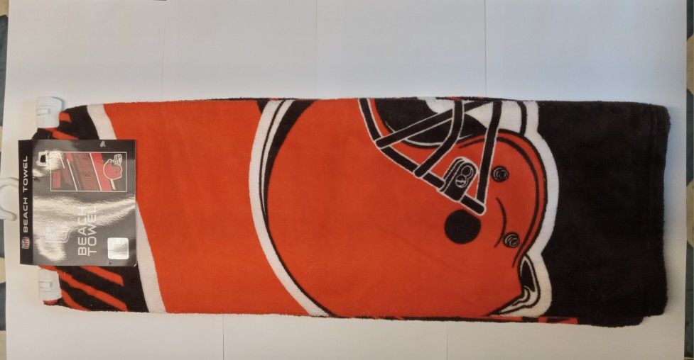 Brand New Cleveland Browns Beach Towel