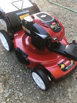 Super nice smartstow toro Recycler, self-propelled, lawnmower