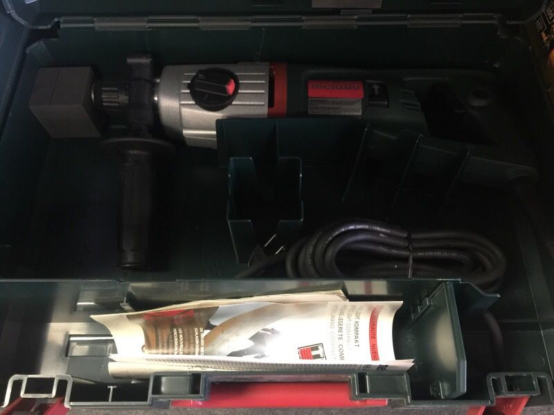 Metabo heavy duty hummer drill