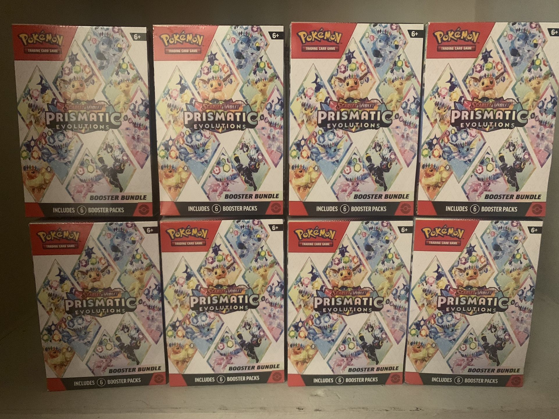 Pokemon Prismatic Evolutions Booster Bundle