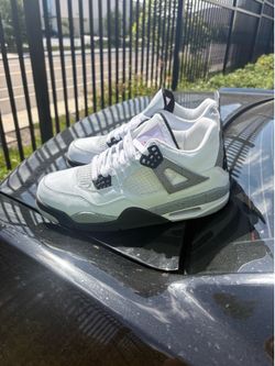 Jordan 4 white cement