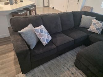 Sofa Sectional with Chase and Ottoman