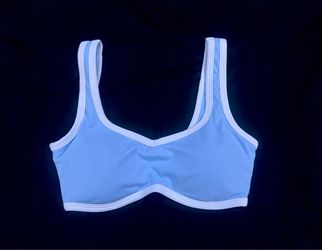 YoungLA baby blue Padded Sports Bra