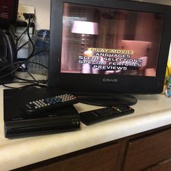 Led Tv And Dvd Player Package