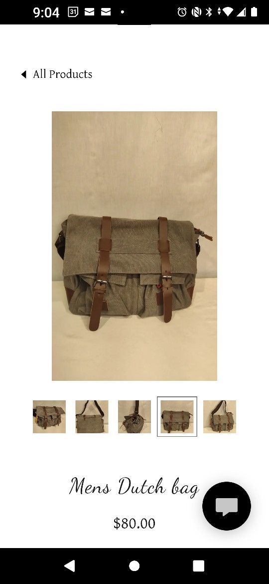 Men's Satchel Bag